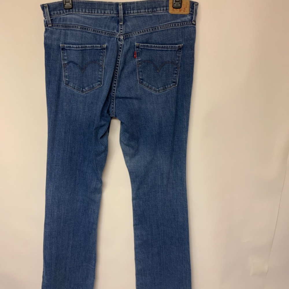 Levi’s 315 Shaping Women’s Bootcut 33x35 Distressed Faded Causal cowgirl western - Picture 3 of 10